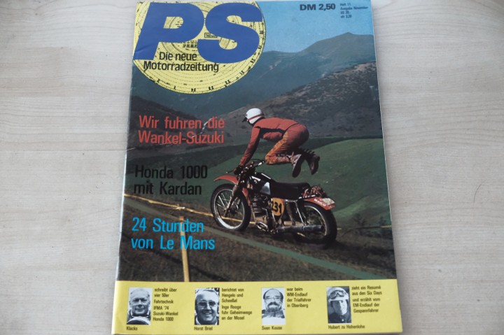 PS Sport Motorrad 11/1974